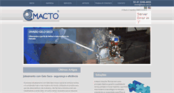 Desktop Screenshot of macto.com.br